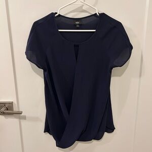 Mossimo Navy Blouse